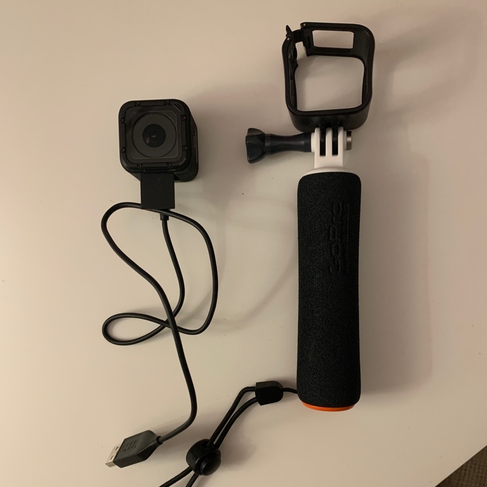 GoPro Hero Session and Selfie stick/holder